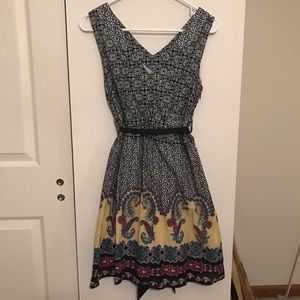 Francesca's Patterned Dress